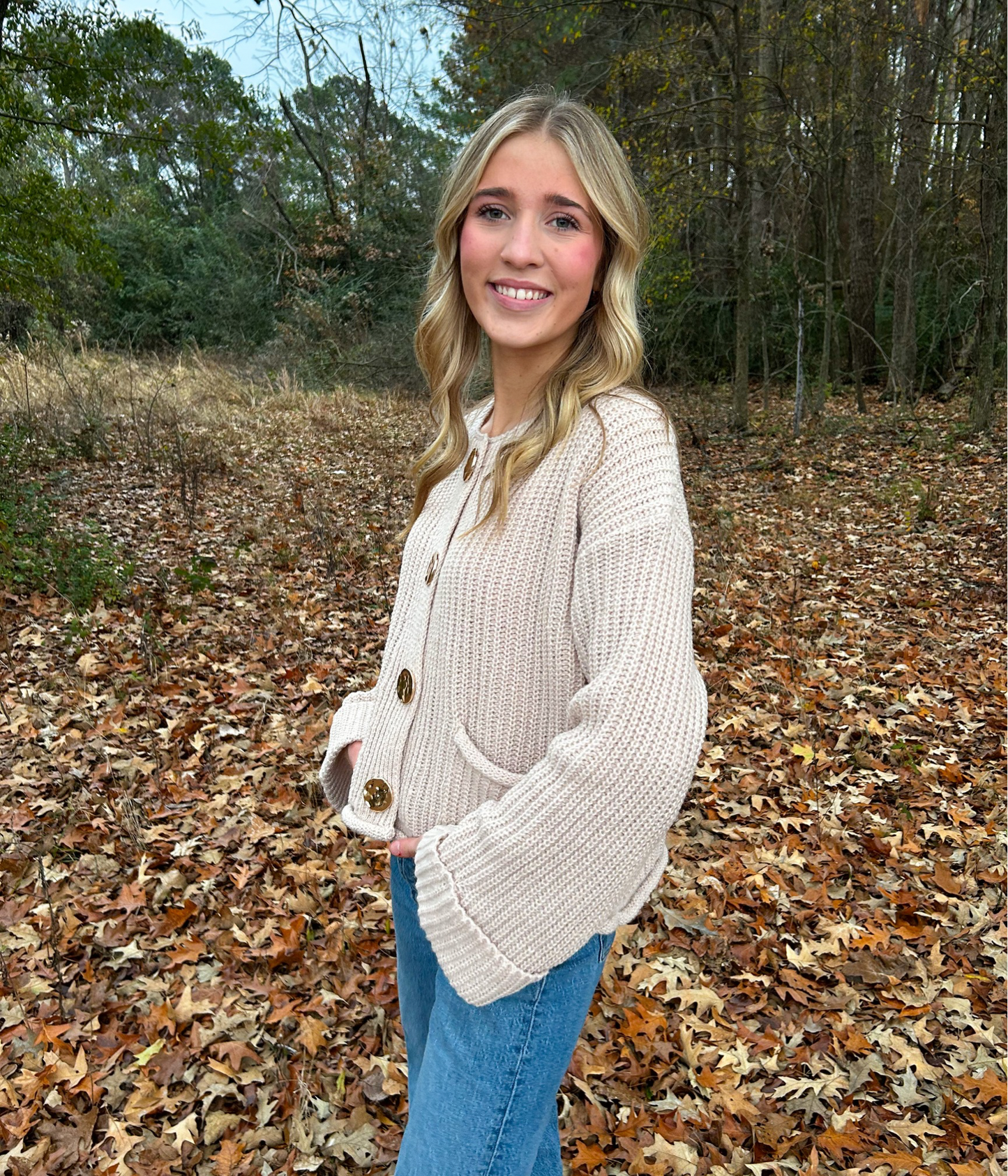 The Emery Button Sweater