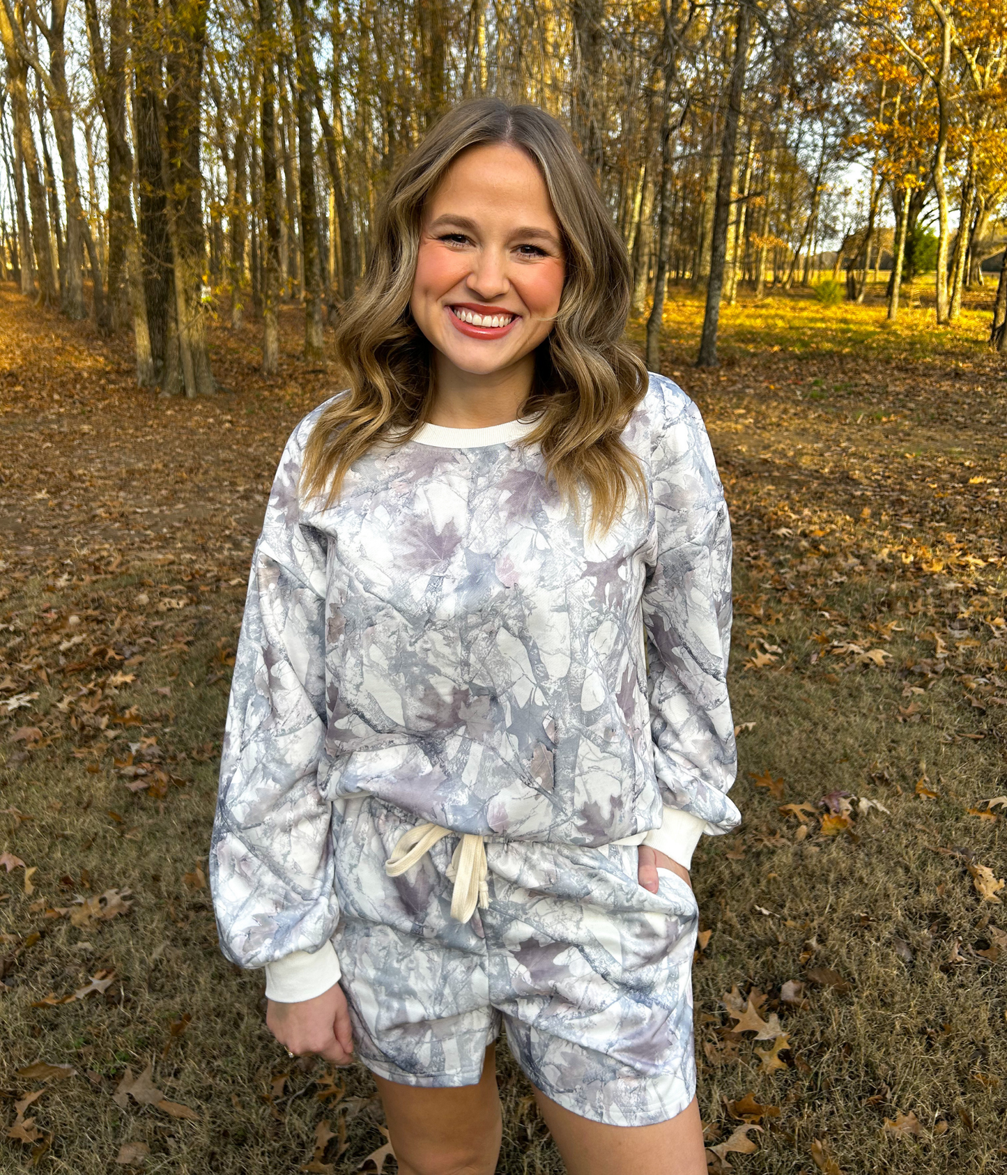 The Camo Short Set