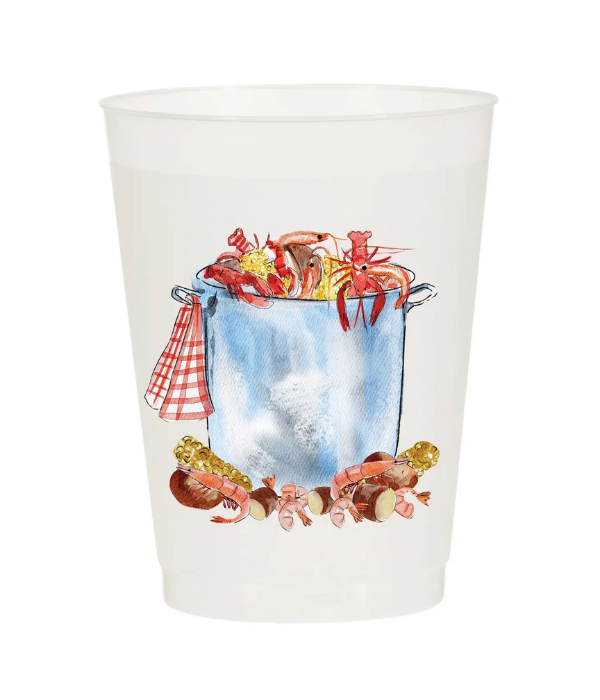 Country Boil Frosted Cup - 6 Cups