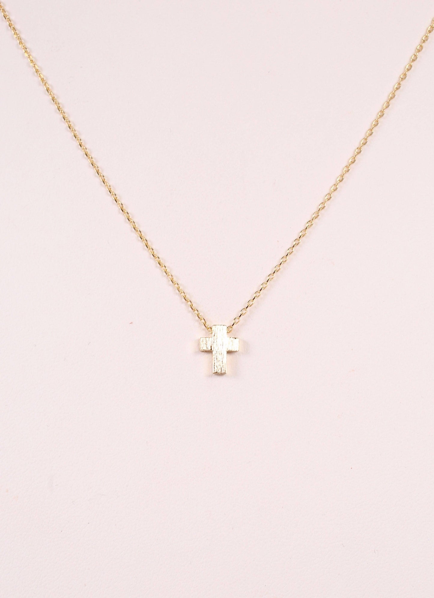 Petite Cross Necklace