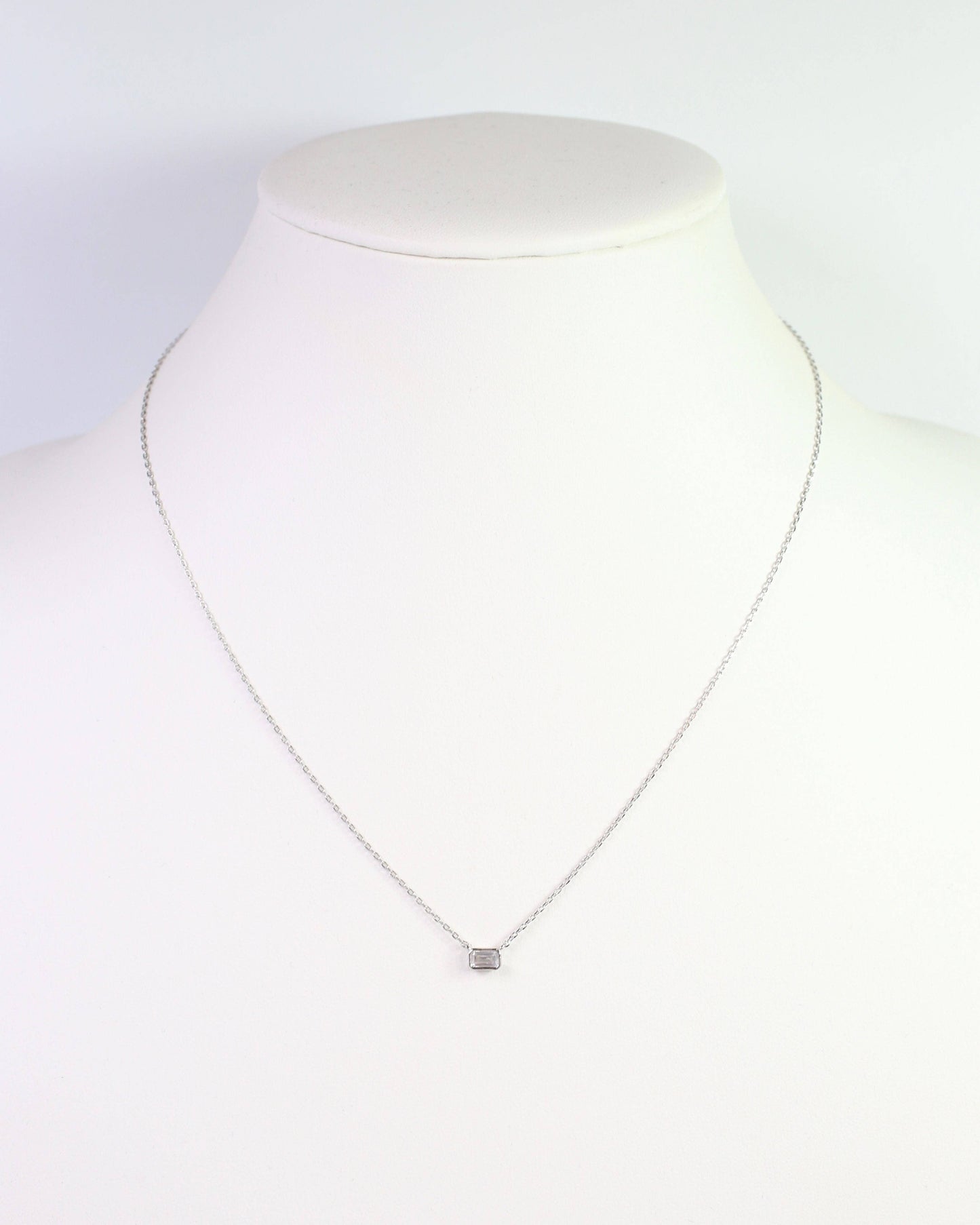 Marlowe Mini Pendant Necklace Silver