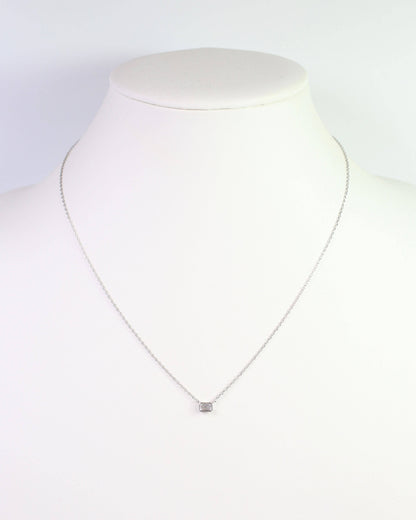 Marlowe Mini Pendant Necklace Silver