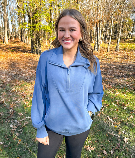 Scuba Quarter Zip Pullover