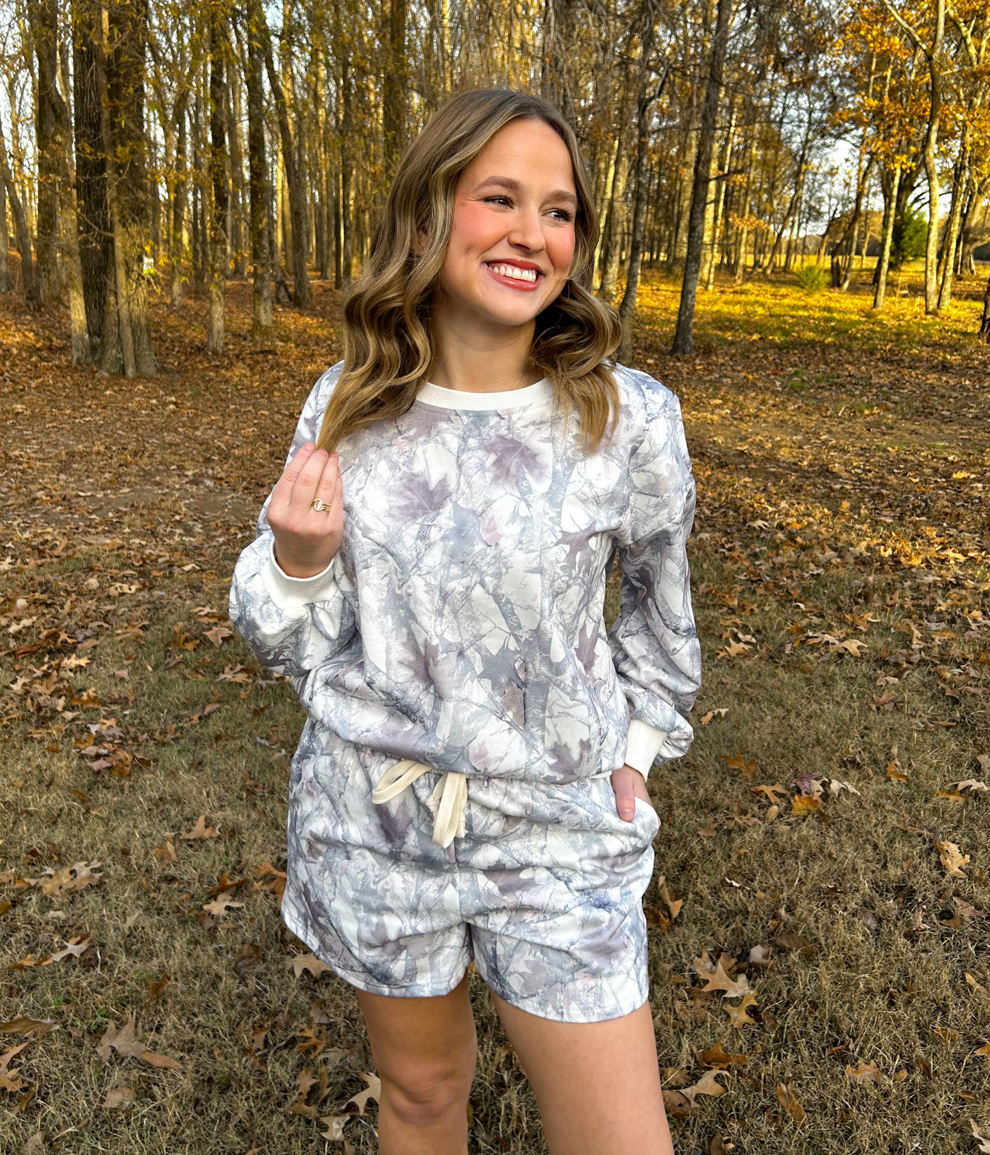 The Camo Short Set