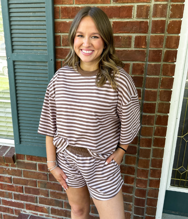 Lena Stripe Set