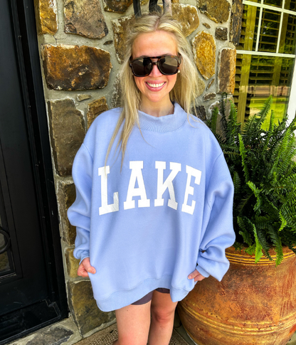 Lake & Beach Reversible Mock-Neck Sweatshirt