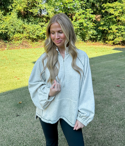 Effortless Half Zip Pullover