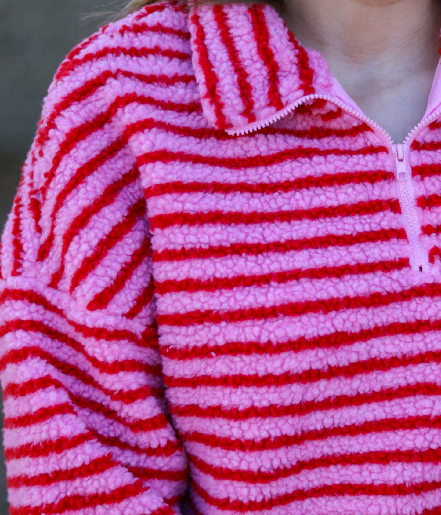 Sweet Dreams Stripe Pullover