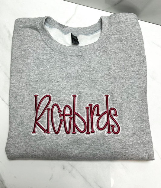Ricebird Puff Sweatshirt
