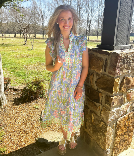 Southern Charm Floral Dress