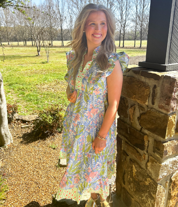 Southern Charm Floral Dress