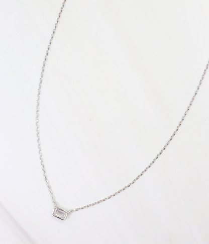 Marlowe Mini Pendant Necklace Silver