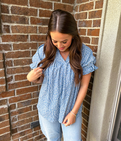 Seaside Bloom Top