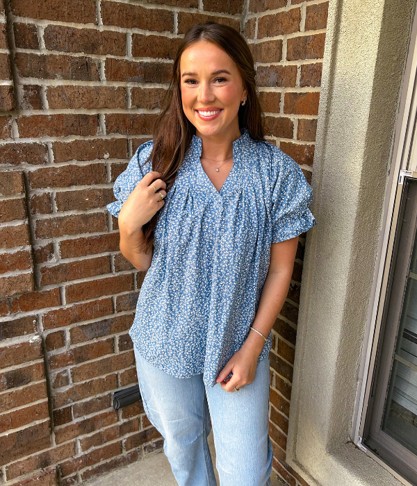 Seaside Bloom Top
