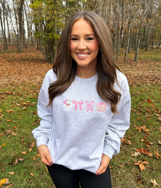 Pink Christmas Sweatshirt