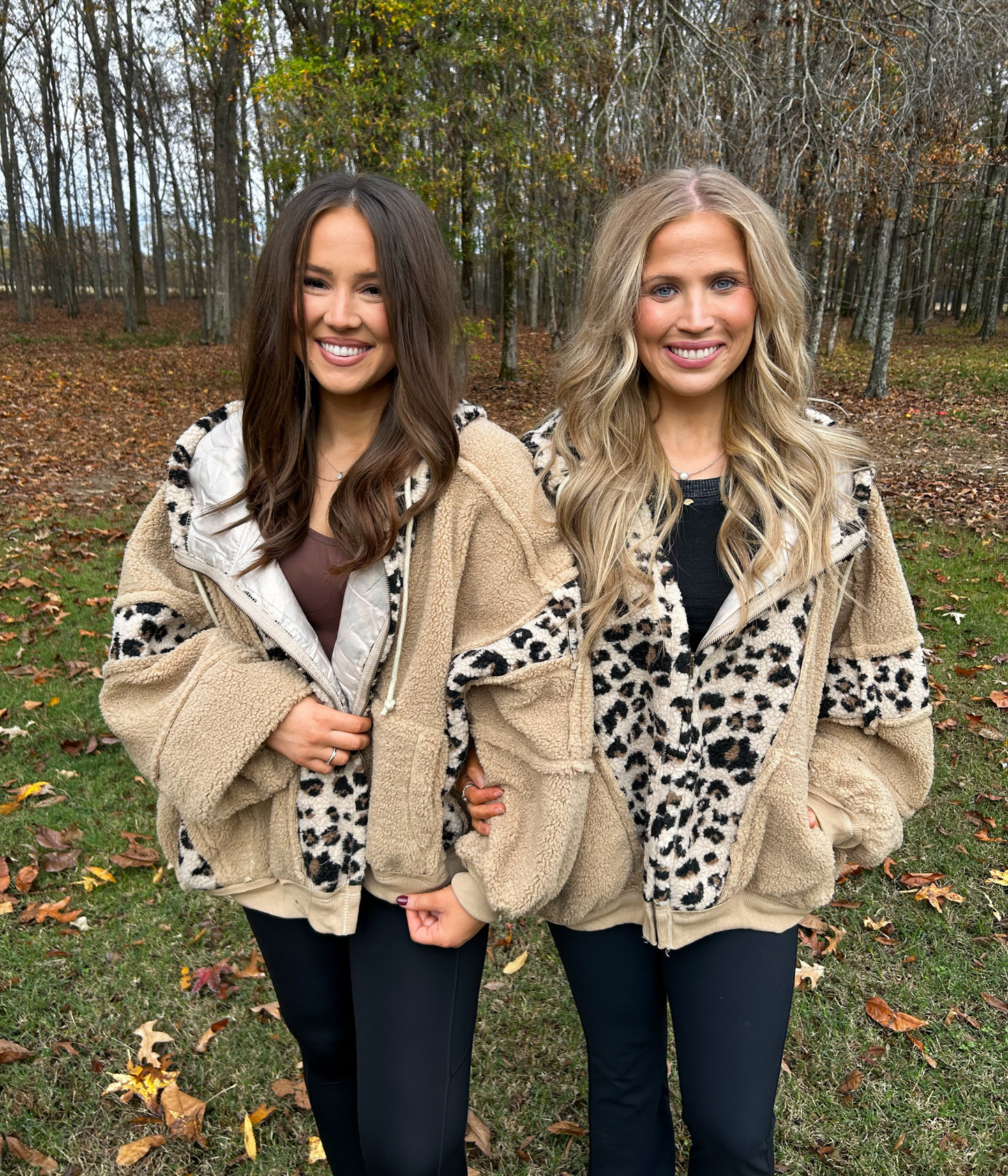 Leopard Fleece Jacket