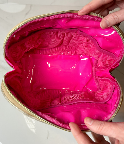 Capri Large Pouch Champagne