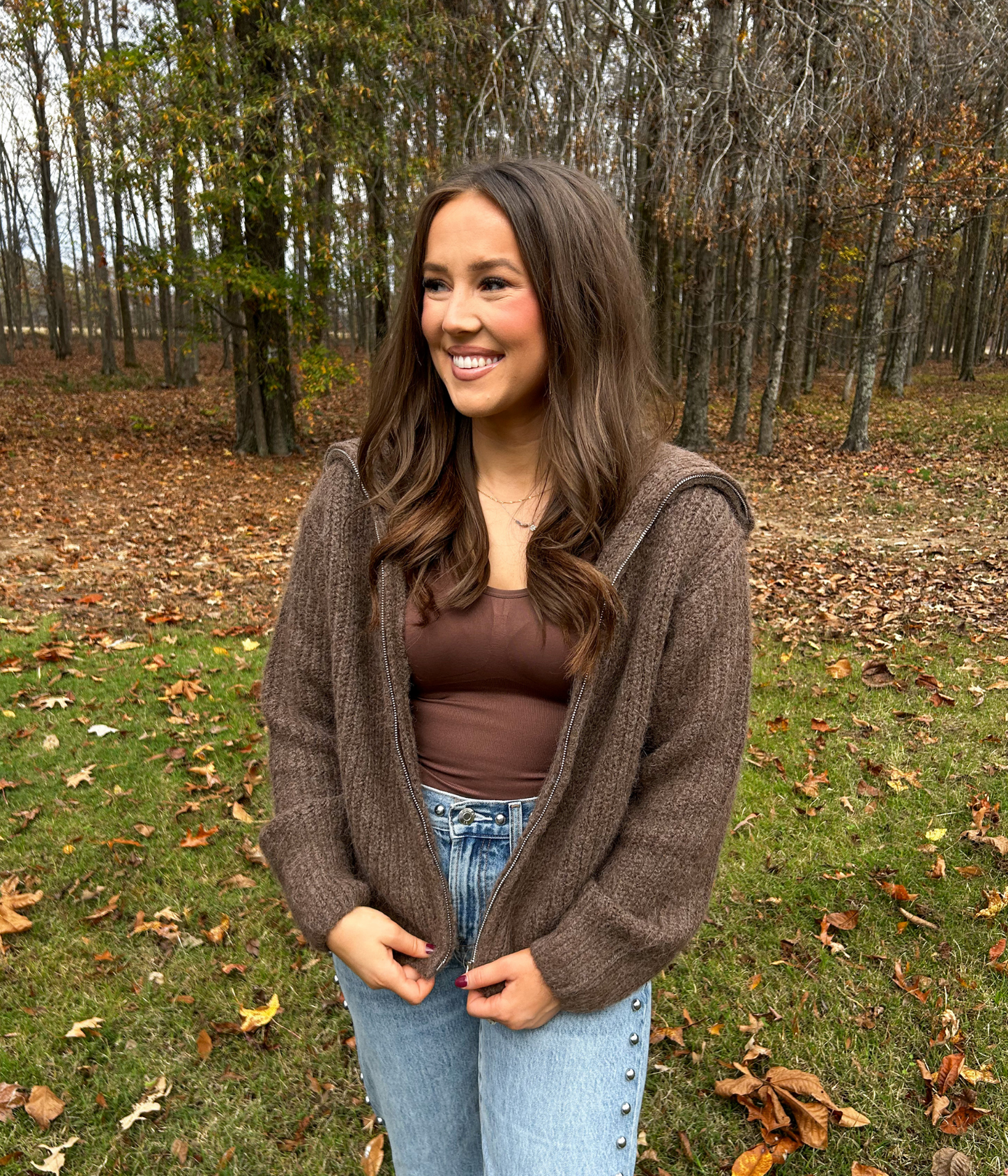 The Terra Full Zip Sweater