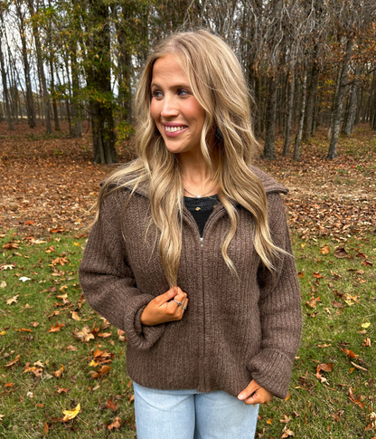The Terra Full Zip Sweater