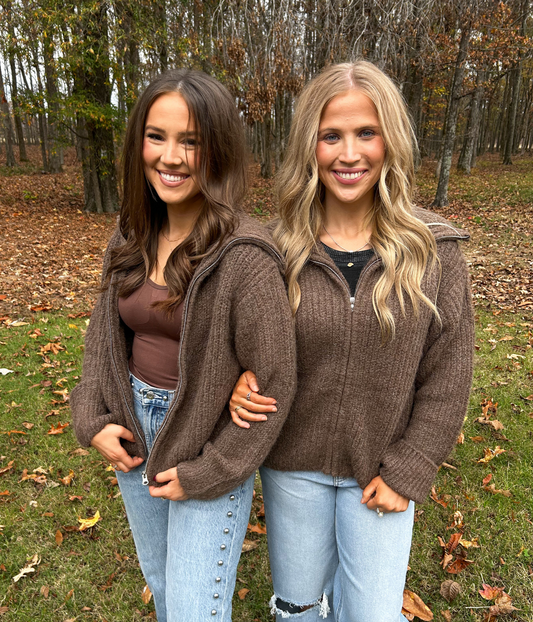 The Terra Full Zip Sweater