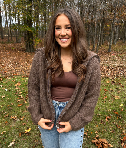 The Terra Full Zip Sweater