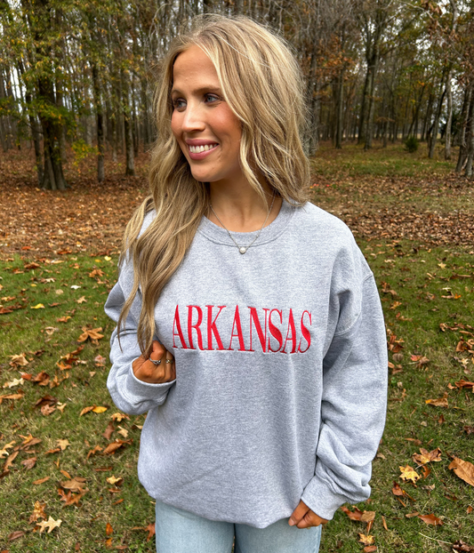 Arkansas Red Sweatshirt
