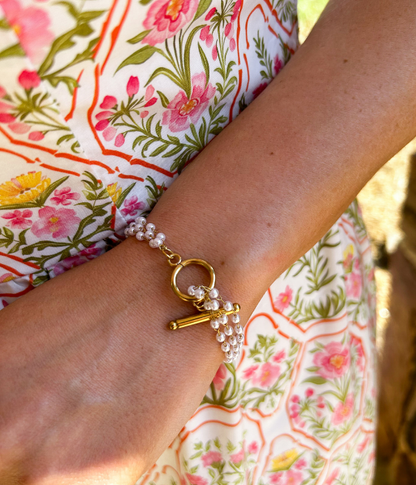 18K Gold Plated Waterproof Stainless Steel Chain Bracelet