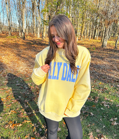 Dilly Dally Mock Neck Sweatshirt