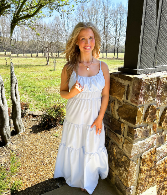 Better Things Blue Maxi Dress