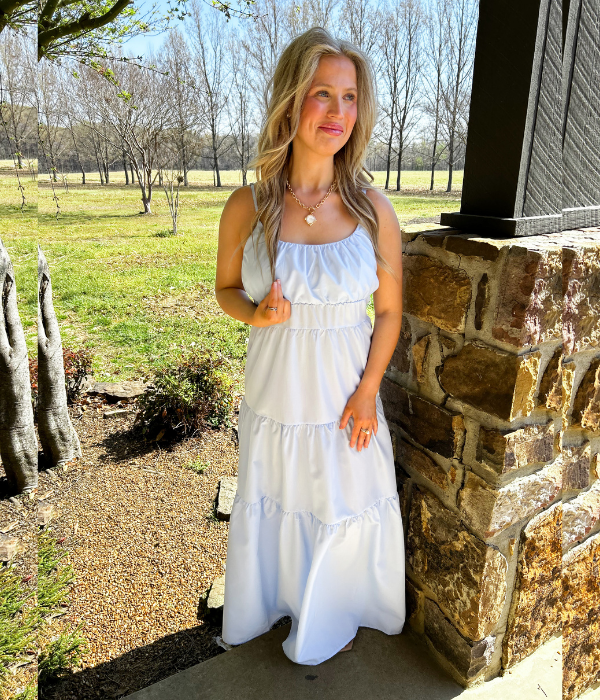 Better Things Blue Maxi Dress