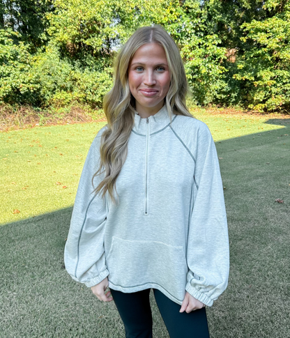 Effortless Half Zip Pullover