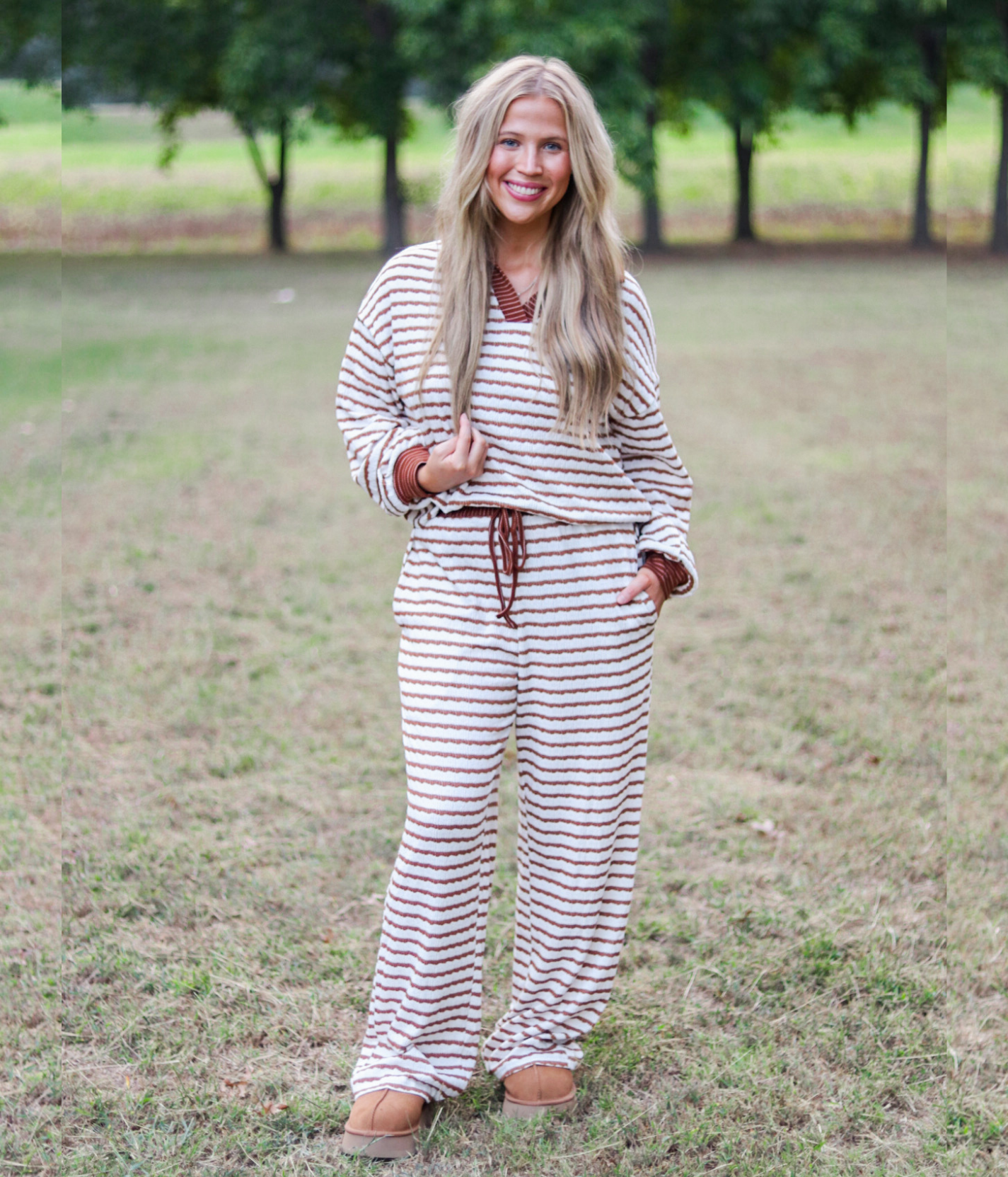 The Lainey Stripe Set