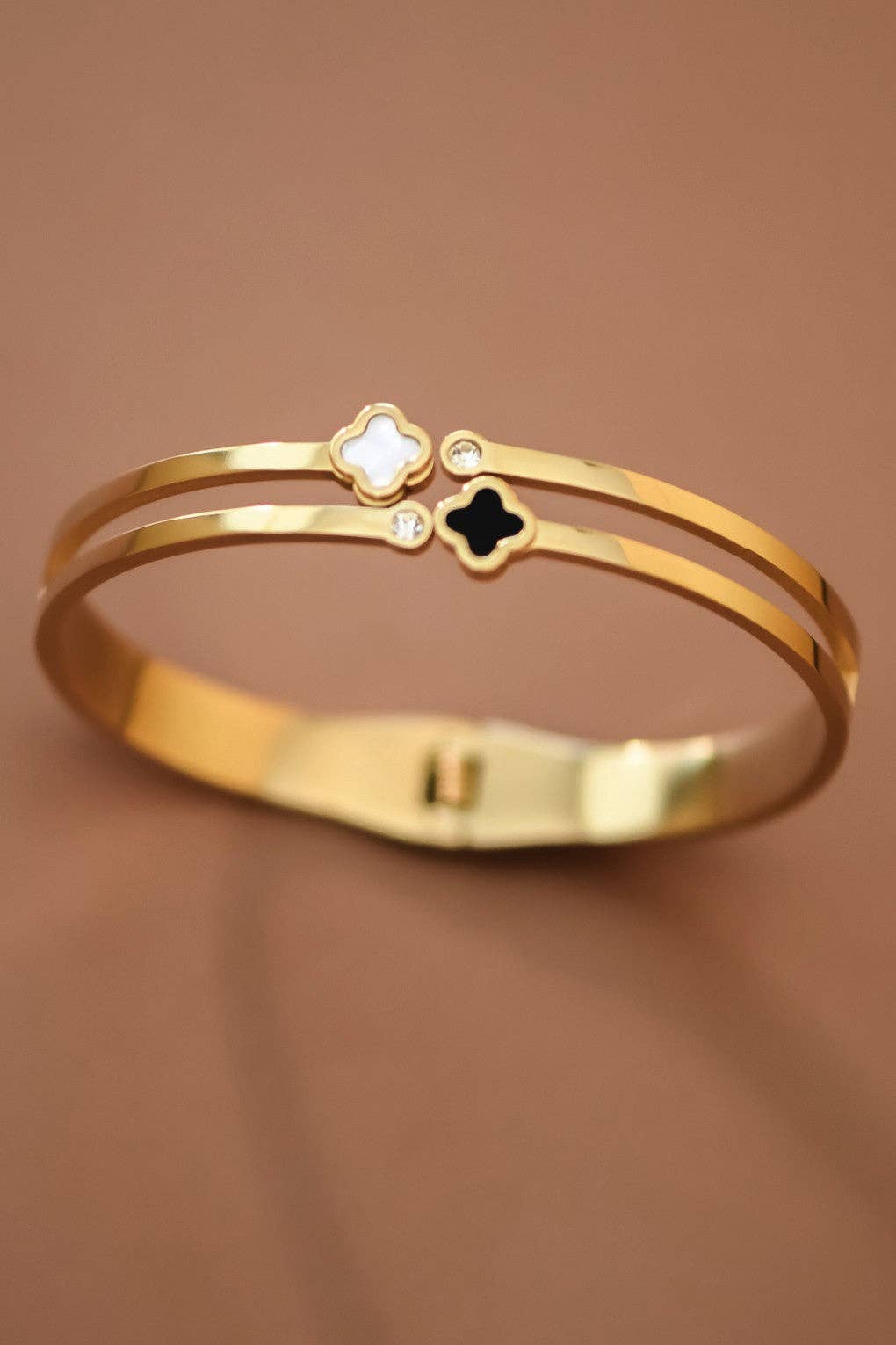 18K Gold Plated Waterproof Stainless Steel Bangle
