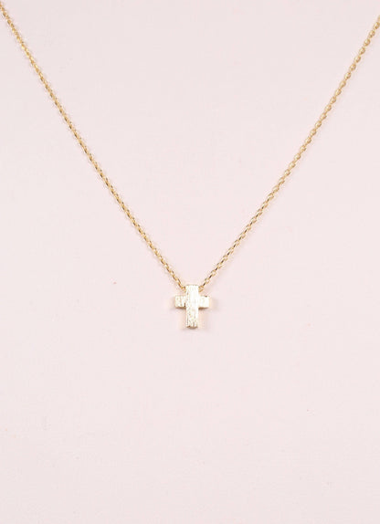 Petite Cross Necklace
